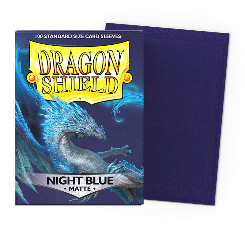 DRAGON SHIELD MATTE STANDARD SLEEVES NIGHT BLUE