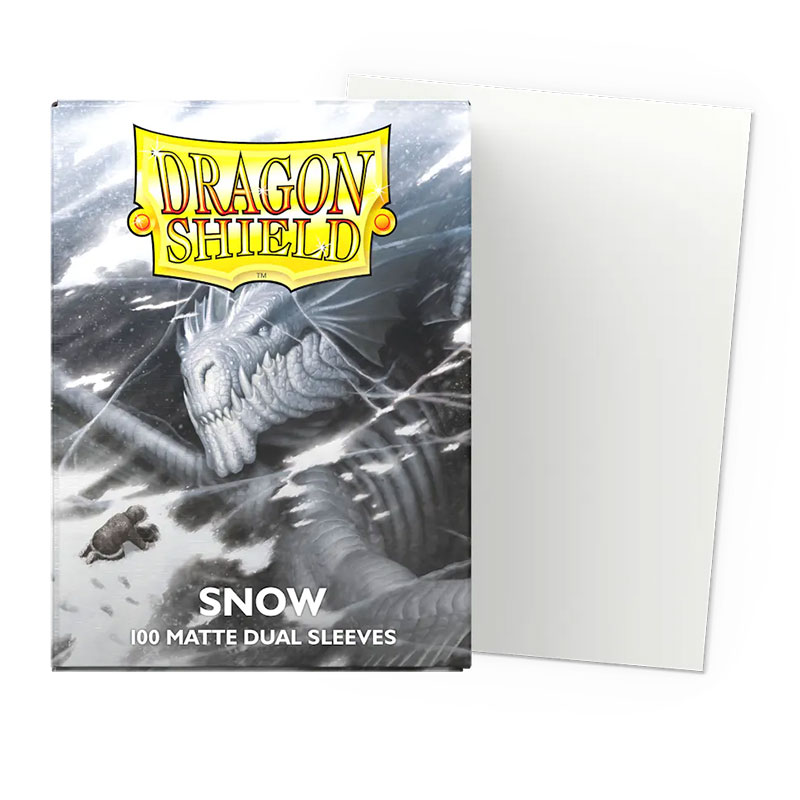 DRAGON SHIELD DUAL MATTE STANDARD SLEEVES SNOW