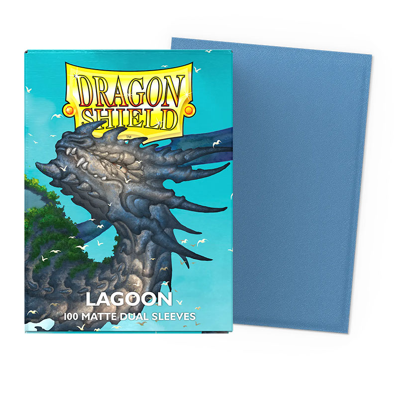 DRAGON SHIELD DUAL MATTE STANDARD SLEEVES LAGOON