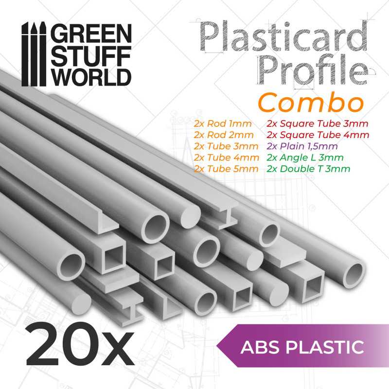 GSW: PLASTICARD - PROFILE VARIETY MIX X20