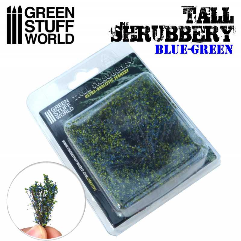 GSW: TALL SHRUBBERY - BLUE GREEN
