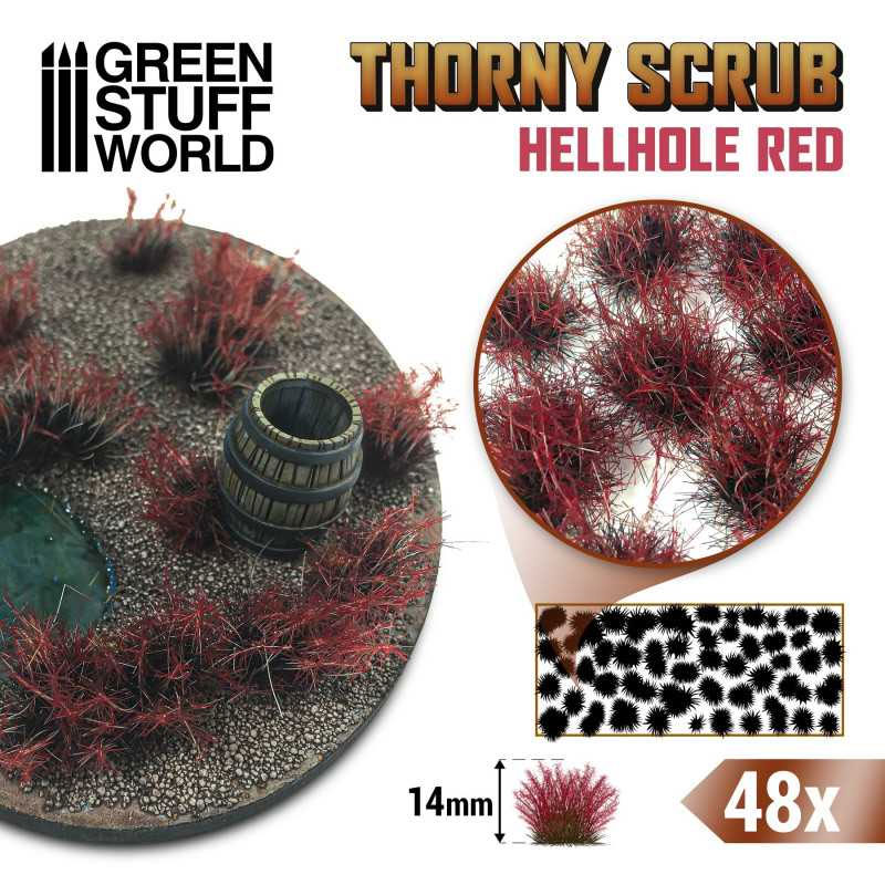 GSW: THORNY SCRUB HELLHOLE RED - 14MM