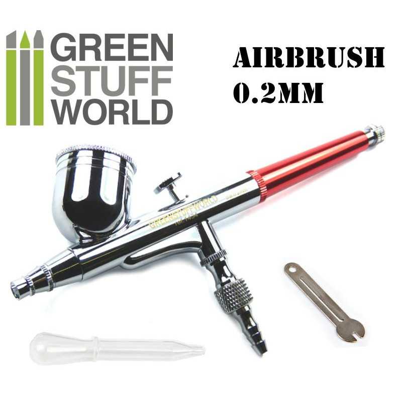GSW: DUAL ACTION AIRBRUSH 0.2MM