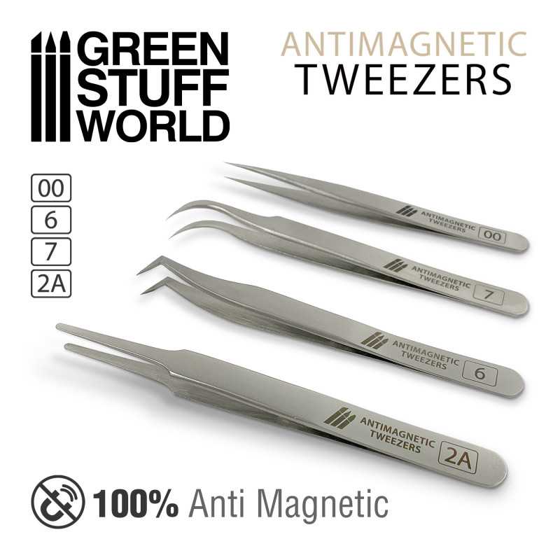 GSW: Anti-magnetic modeling tweezers set