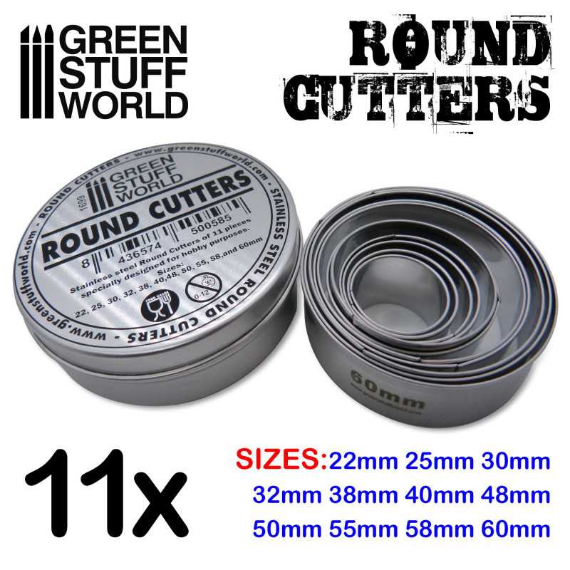 GSW: STAINLESS STEEL ROUND CUTTERS