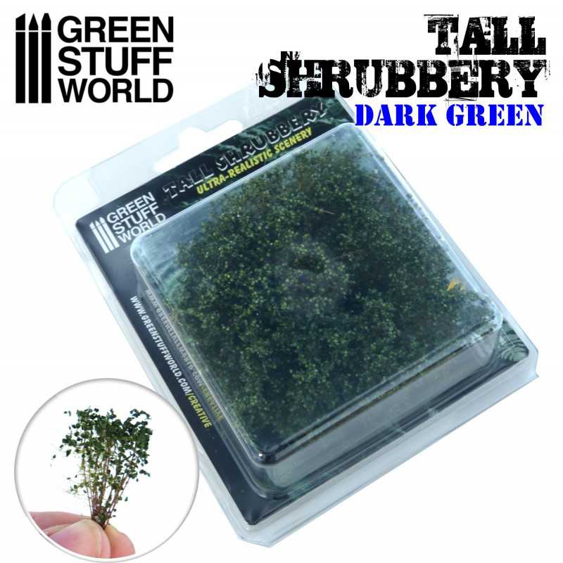 GSW: TALL SHRUBBERY - DARK GREEN