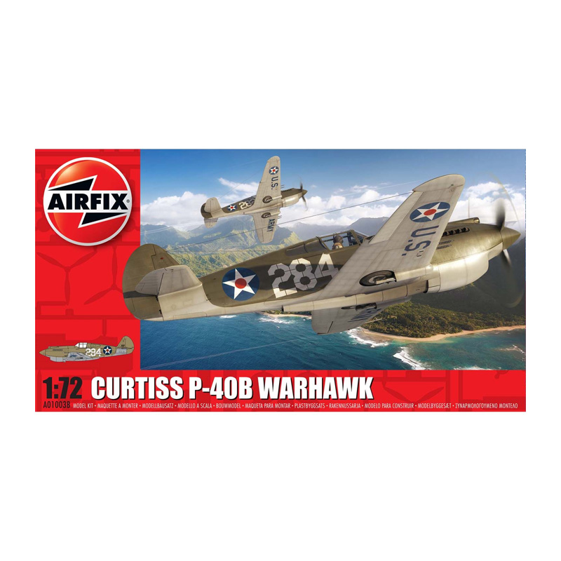A01003B - CURTISS P-40B WARHAWK 1/72