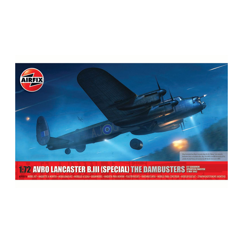 A09007A - AVRO LANCASTER B.III (SPECIAL) 'THE DAMBUSTERS' 1/72
