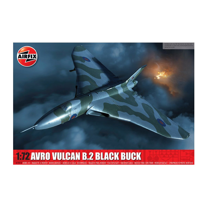 A12013 - AVRO VULCAN B.2 BLACK BUCK 1/72