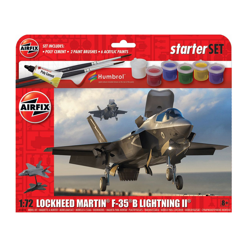 A55010 - STARTER SET LOCKHEED MARTIN F-35B LIGHTNING II 1/72