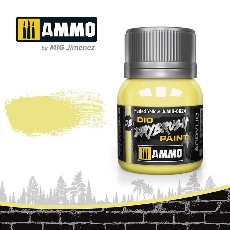 AMMO: 0624 - DRYBRUSH FADED YELLOW