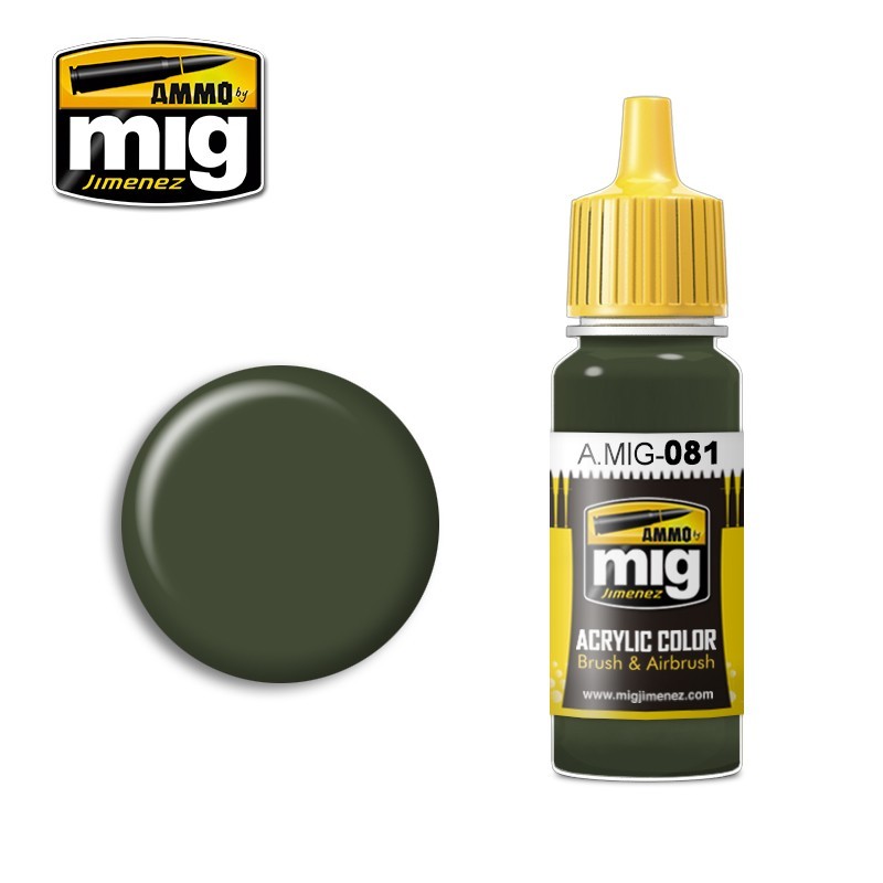 AMMO: 081 - US OLiVE DRAB ViETNAM ERA (FS 24087)