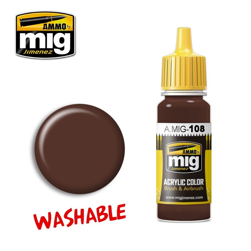 AMMO: 108 - WASHABLE MUD