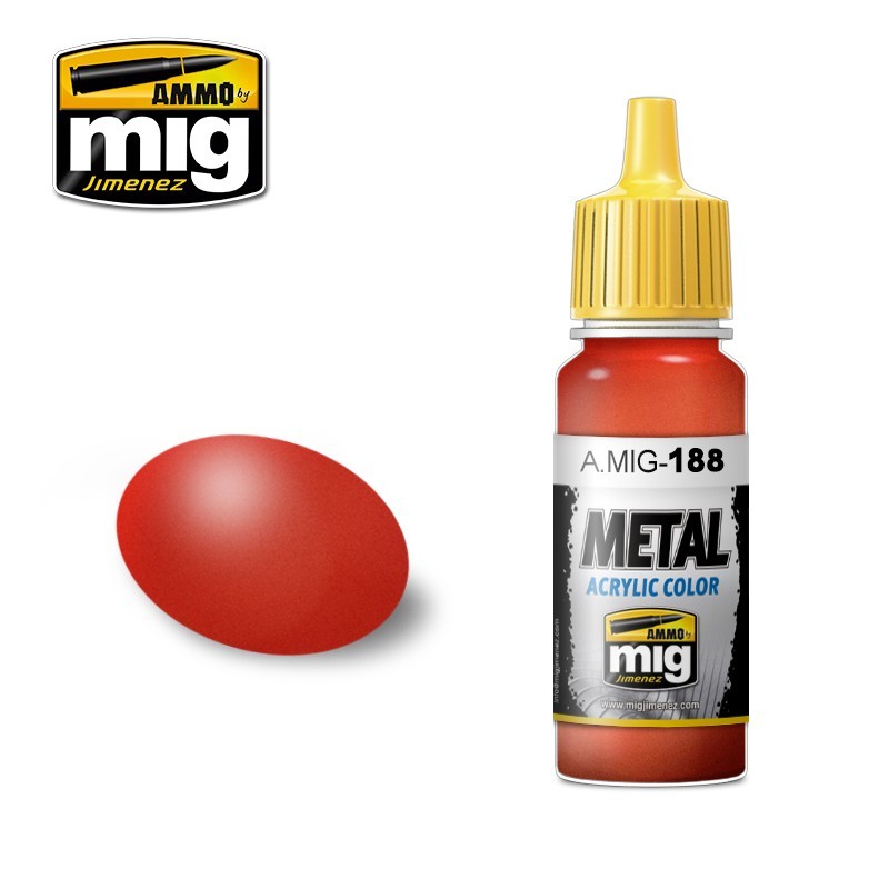 AMMO: 188 - METALLIC RED
