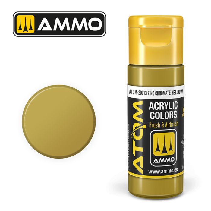 AMMO: 20013 - ATOM COLOR ZINC CHROMATE YELLOW