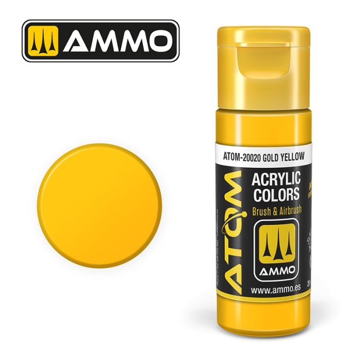 AMMO: 20020 - ATOM COLOR GOLD YELLOW