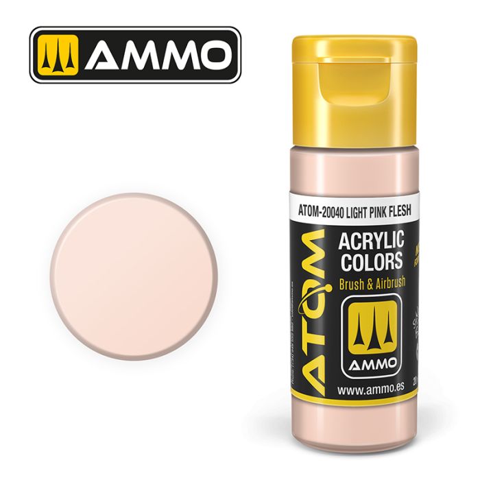 AMMO: 20040 - ATOM COLOR LIGHT PINK FLESH