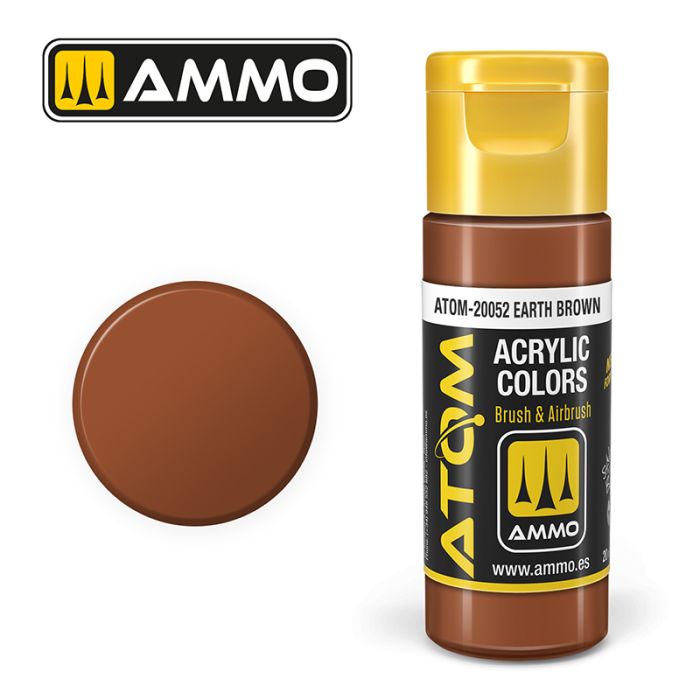 AMMO: 20052 - ATOM COLOR EARTH BROWN