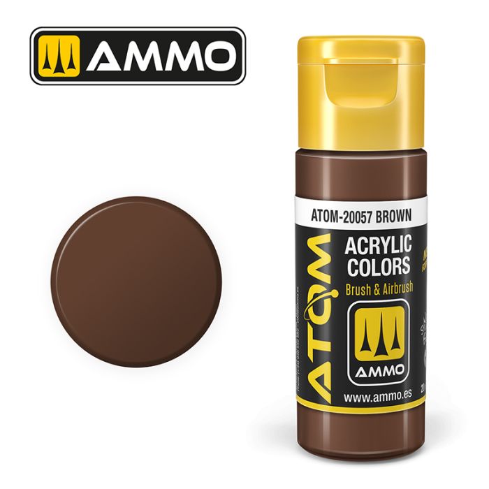 AMMO: 20057 - ATOM COLOR BROWN