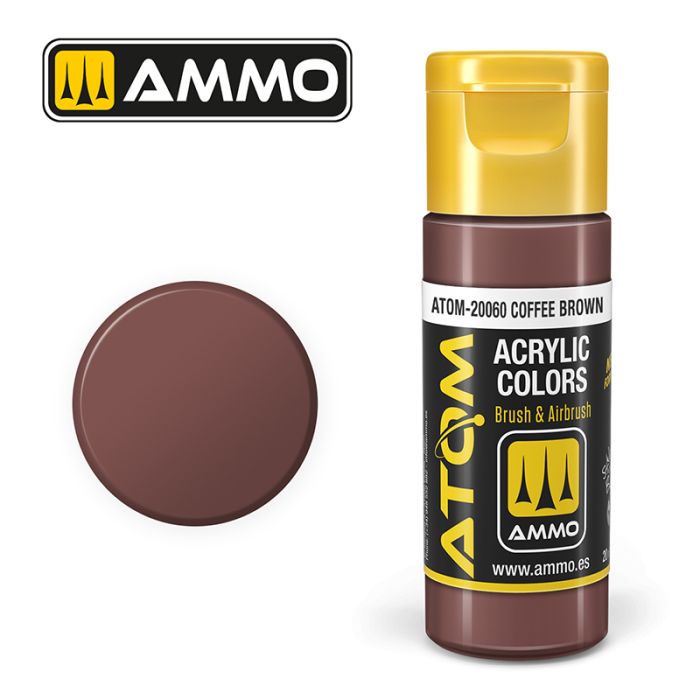 AMMO: 20060 - ATOM COLOR COFFEE BROWN