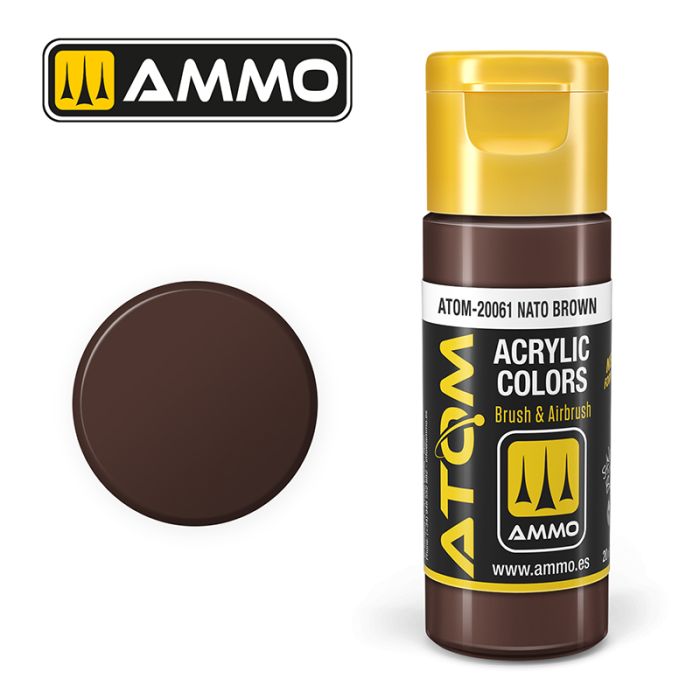 AMMO: 20061 - ATOM COLOR NATO BROWN