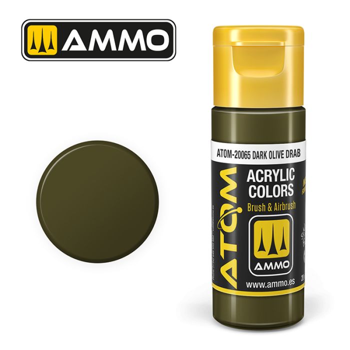 AMMO: 20065 - ATOM COLOR DARL OLIVE DRAB