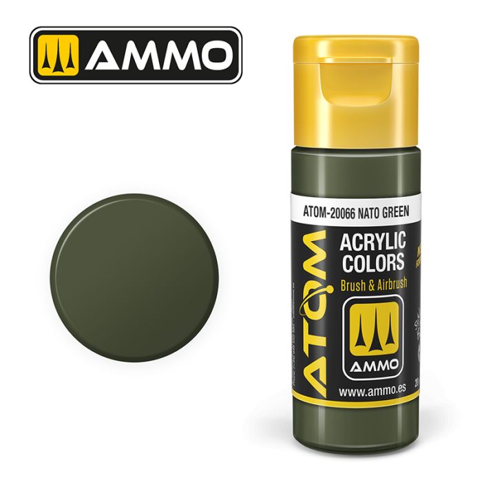 AMMO: 20066 - ATOM COLOR NATO GREEN