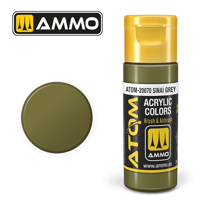 AMMO: 20070 - ATOM COLOR SINAI GREY