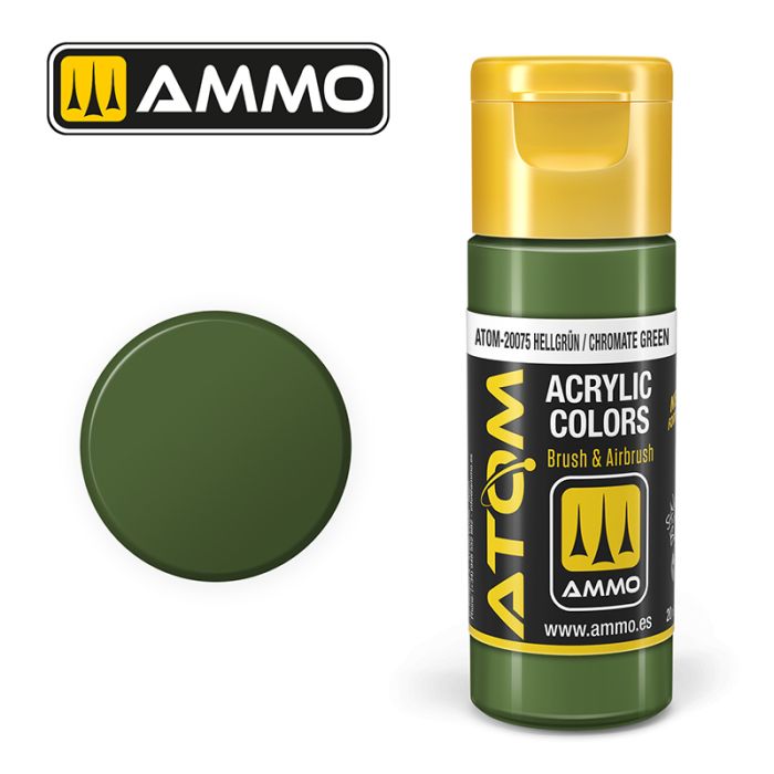 AMMO: 20075 - ATOM COLOR HELLGRÜN / CHROMATE GREEN