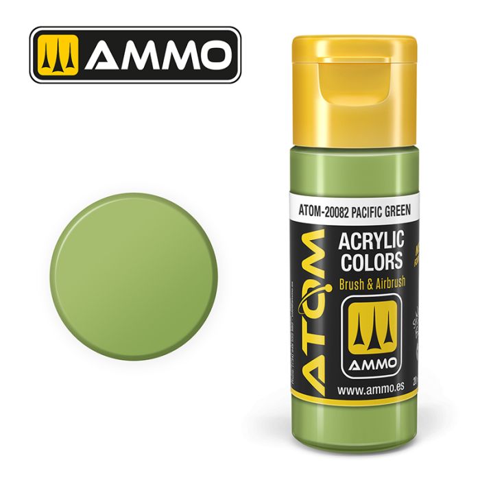 AMMO: 20082 - ATOM COLOR PACIFIC GREEN