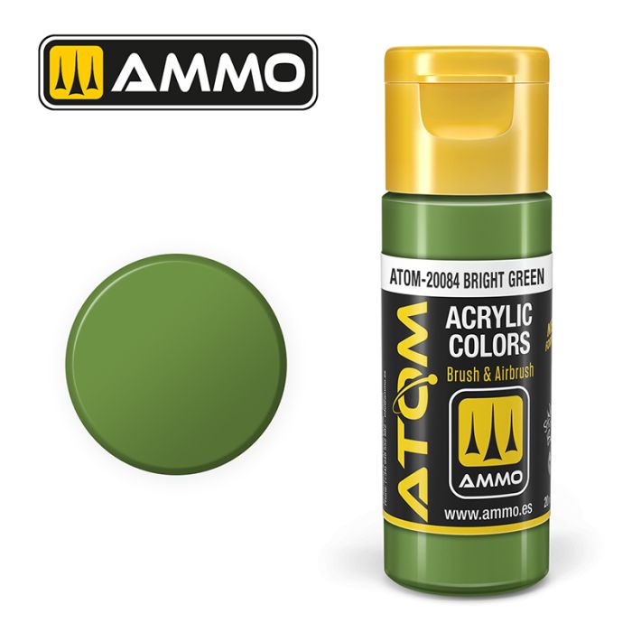 AMMO: 20084 - ATOM COLOR BRIGHT GREEN