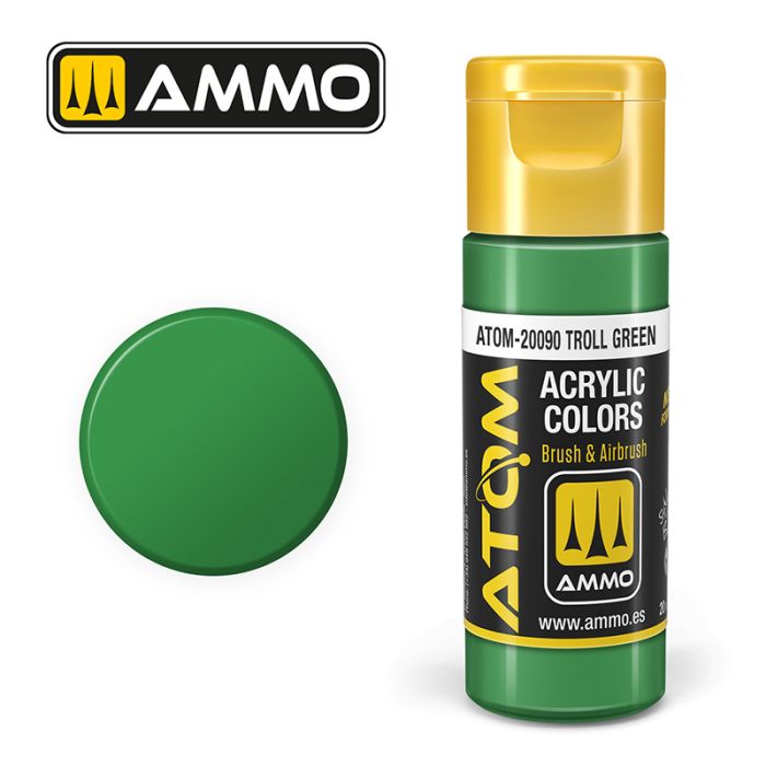 AMMO: 20090 - ATOM COLOR TROLL GREEN