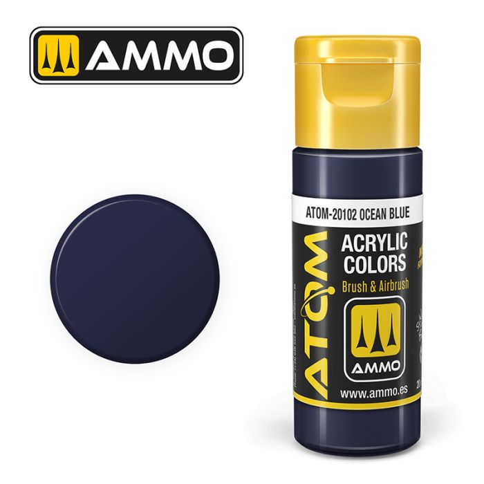 AMMO: 20102 - ATOM COLOR OCEAN BLUE