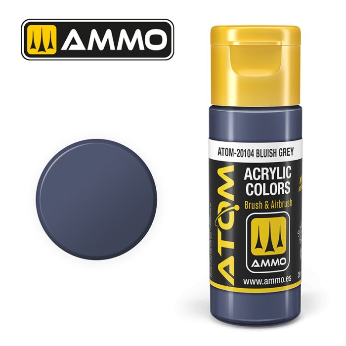 AMMO: 20104 - ATOM COLOR BLUISH GREY