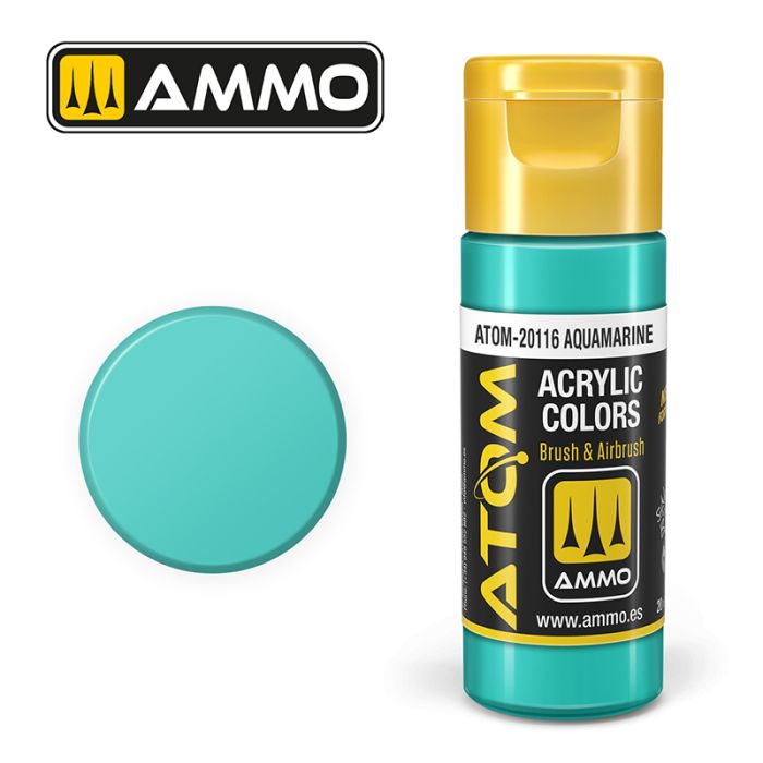 AMMO: 20116 - ATOM COLOR AQUAMARINE