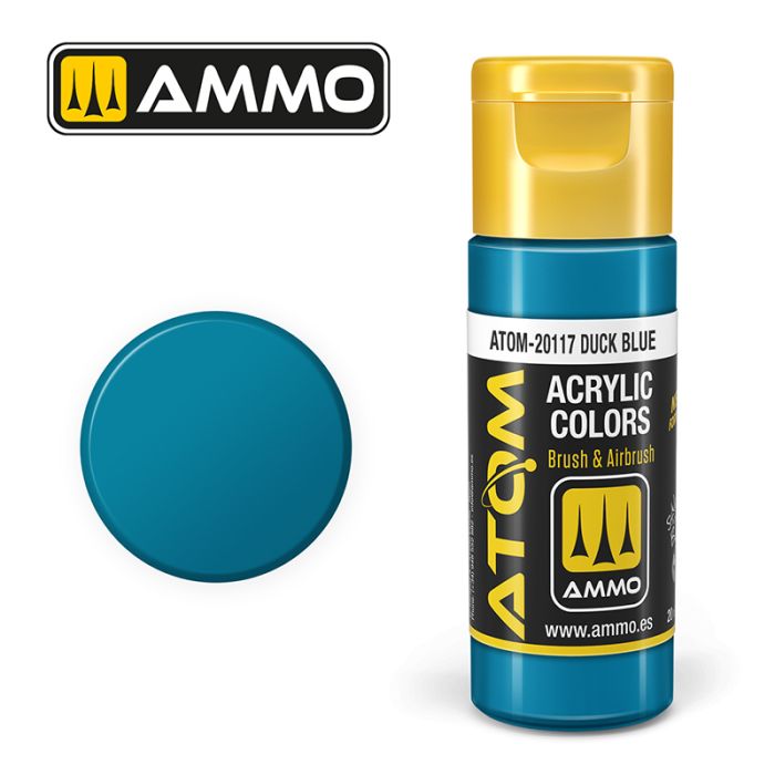 AMMO: 20117 - ATOM COLOR DUCK BLUE