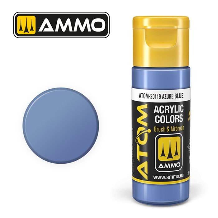 AMMO: 20119 - ATOM COLOR AZURE BLUE