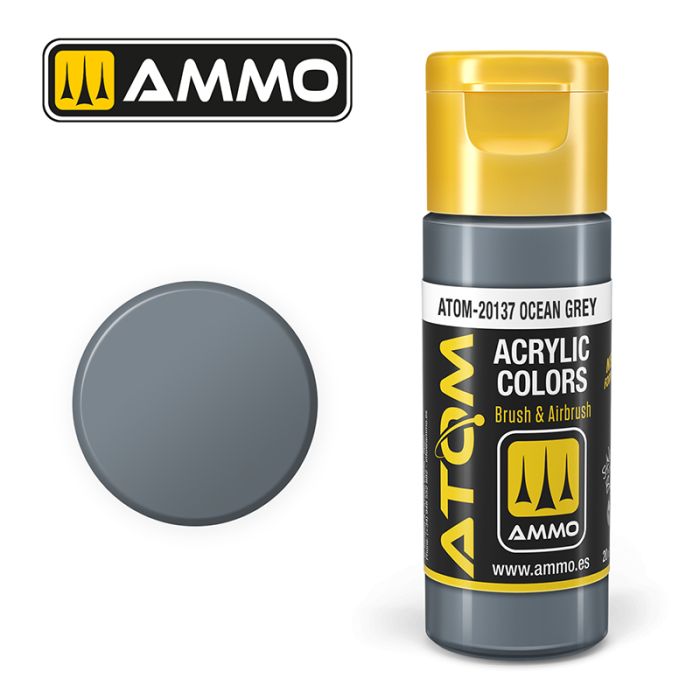 AMMO: 20137 - ATOM COLOR OCEAN GREY