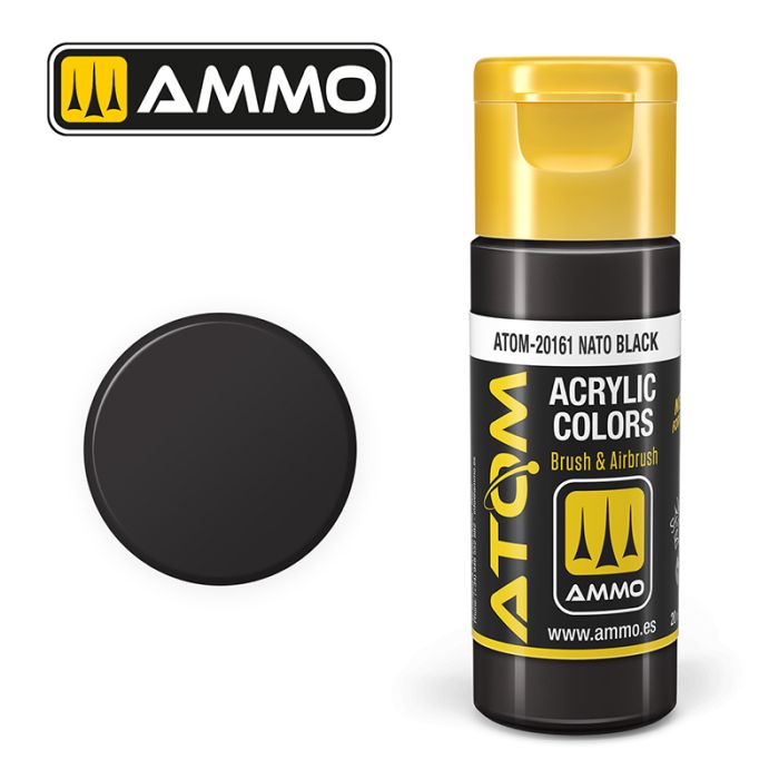 AMMO: 20161 - ATOM COLOR NATO BLACK