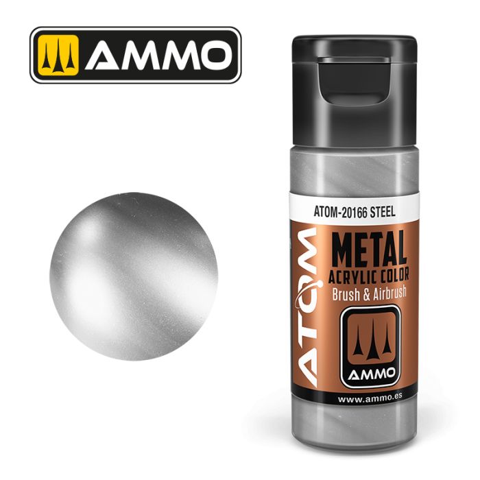 AMMO: 20166 - ATOM METALLIC STEEL