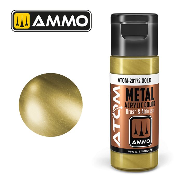 AMMO: 20172 - ATOM METALLIC GOLD