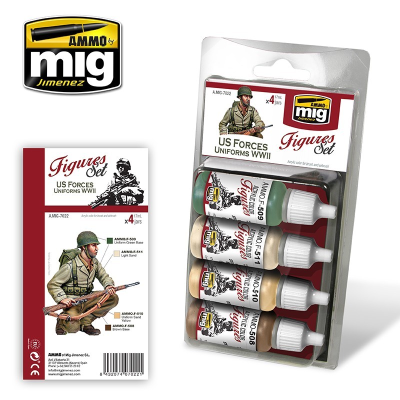 AMMO: 7022 - US FORCES UNIFORMS WWII SET