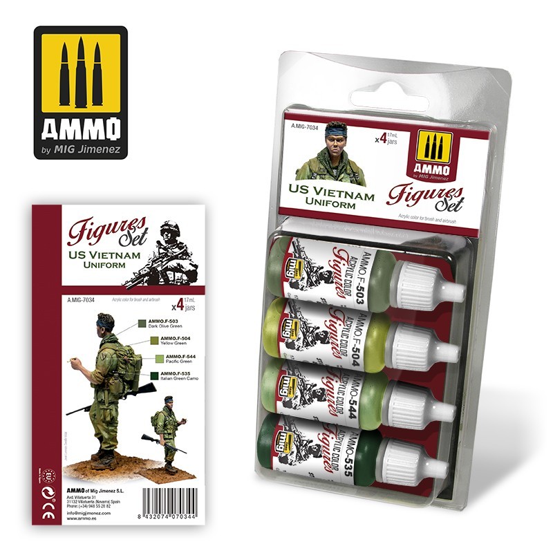 AMMO: 7034 - US VIETNAM UNIFORM WWII SET