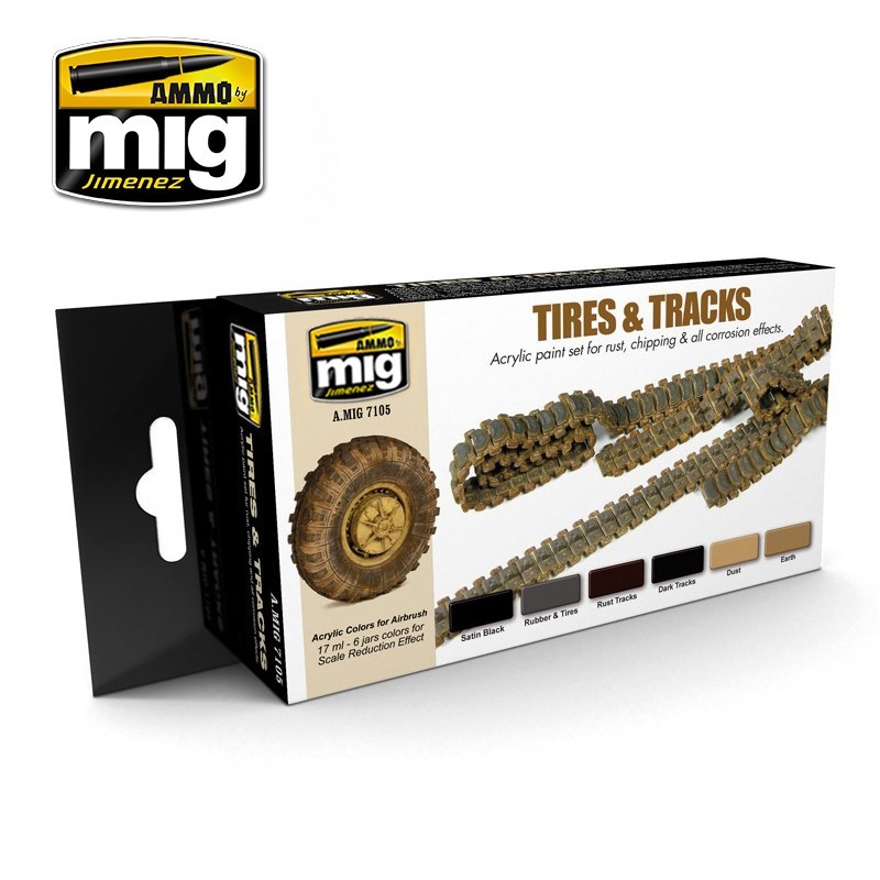 AMMO: 7105 - TIRES AND TRACKS SET