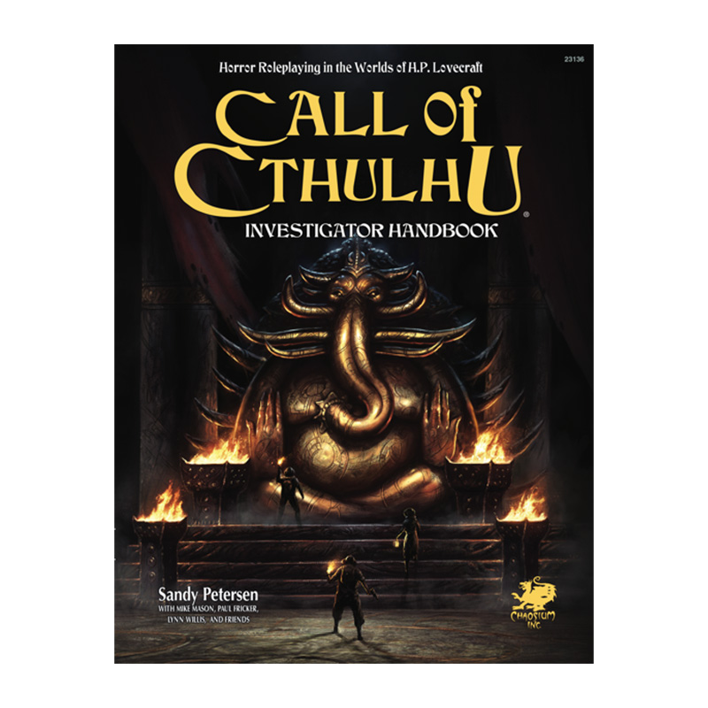 CALL OF CTHULHU RPG - INVESTIGATOR HANDBOOK