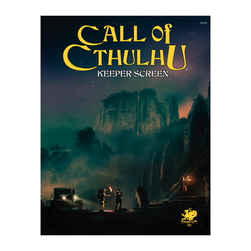 CALL OF CTHULHU RPG - KEEPER SCREEN PACK