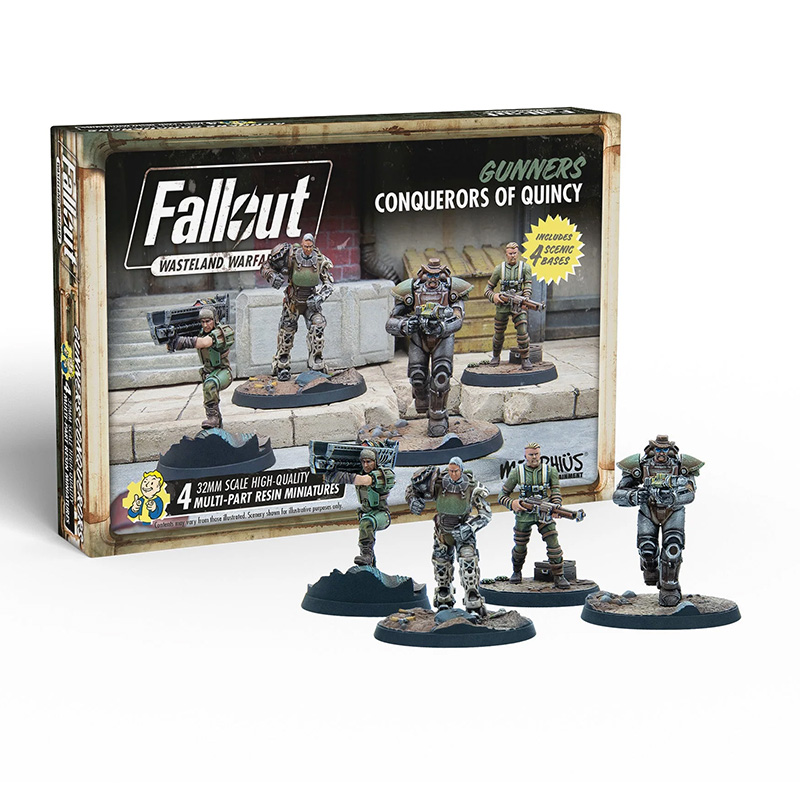 FALLOUT WASTELAND WARFARE - GUNNERS: CONQUERORS OF QUINCY