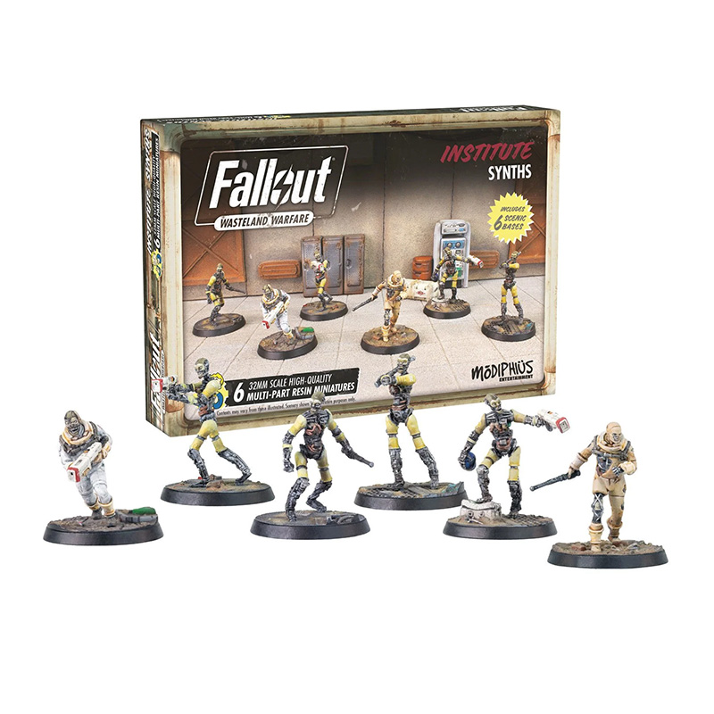 FALLOUT WASTELAND WARFARE - INSTITUTE: SYNTHS