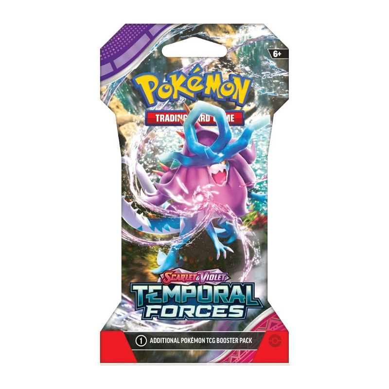 POKEMON TEMPORAL FORCES SLEEVED BOOSTER