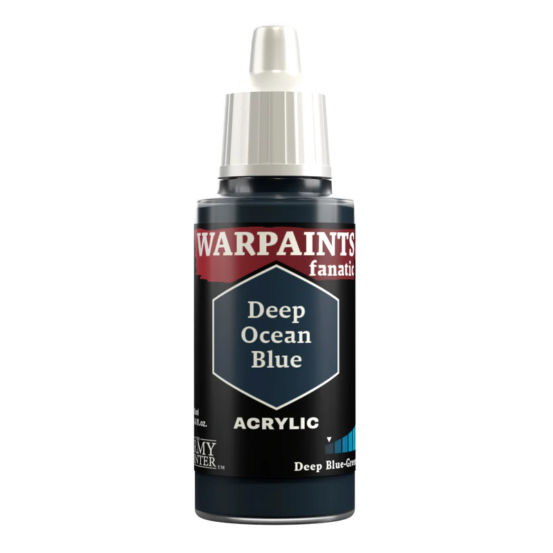 ARMY PAINTER WARPAINTS FANATIC: DEEP OCEAN BLUE